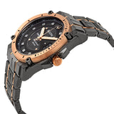 Bulova Precisionist Diamond Black Dial Men's Watch #98D149 - Watches of America #2