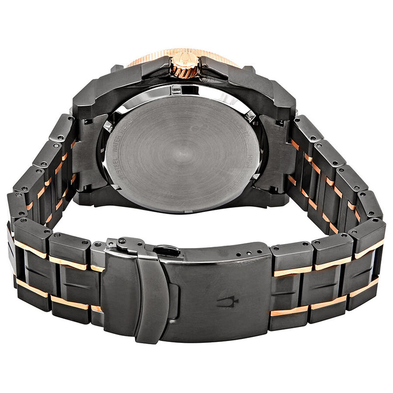 Bulova Precisionist Diamond Black Dial Men's Watch #98D149 - Watches of America #3