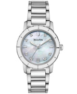 Bulova Quartz Diamond Ladies Watch #96P194 - Watches of America
