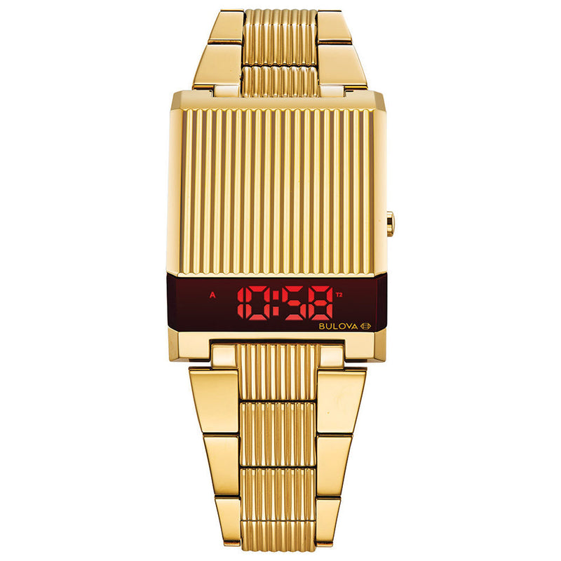 Bulova Quartz Digital Men's Watch #97C110 - Watches of America