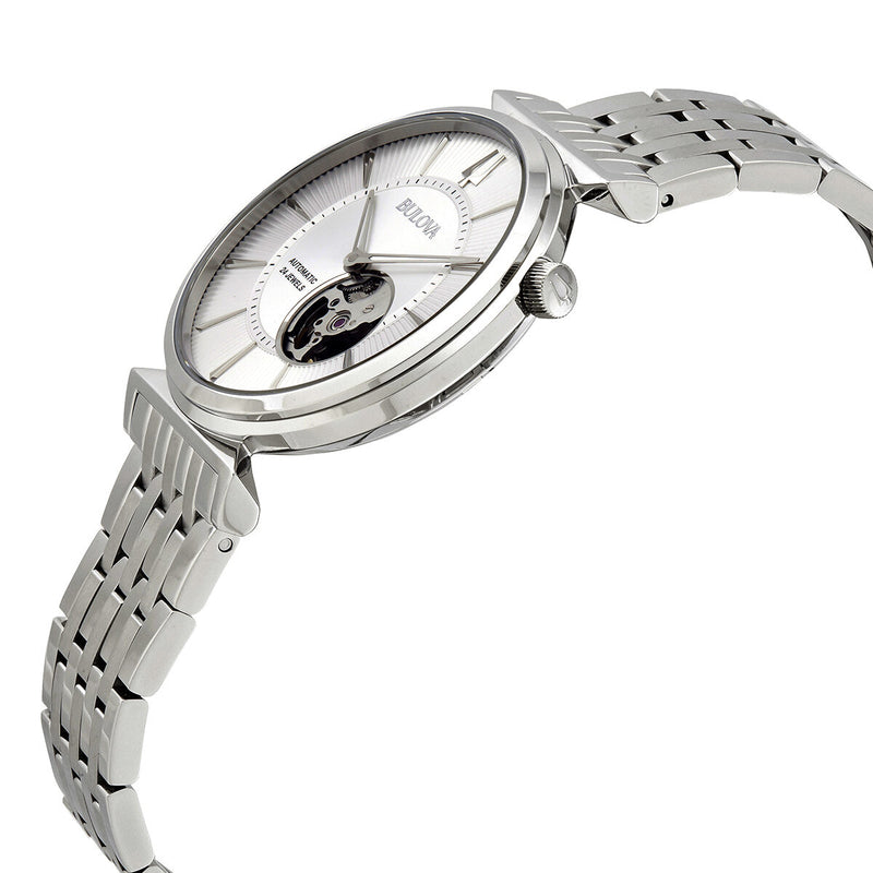 Bulova Regatta Automatic Silver Dial Stainless Steel Men's Watch #96A235 - Watches of America #2