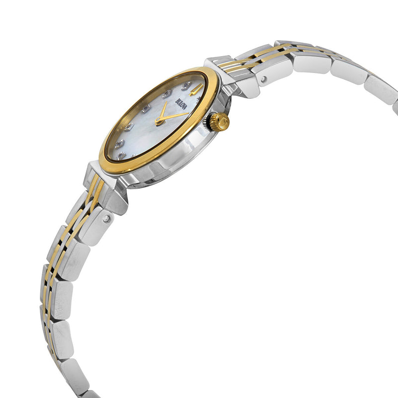 Bulova Regatta Quartz Diamond Mother of Pearl Dial Ladies Watch #98P202 - Watches of America #2