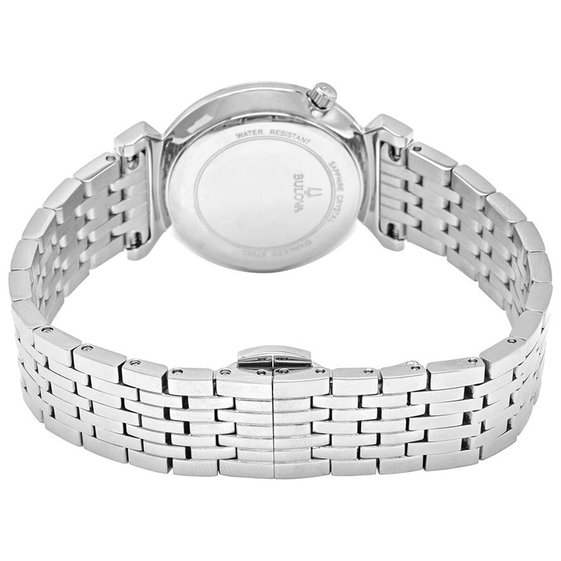 Bulova Regatta Quartz White Dial Ladies Watch #96L275 - Watches of America #3