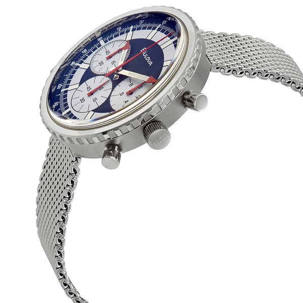 Bulova Special Edition Chronograph White Dial Men's Watch #96K101 - Watches of America #2