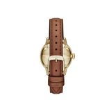 Burberry Women’s Swiss Made Leather Strap Gold Dial Women's Watch BU10101 - Watches of America #3