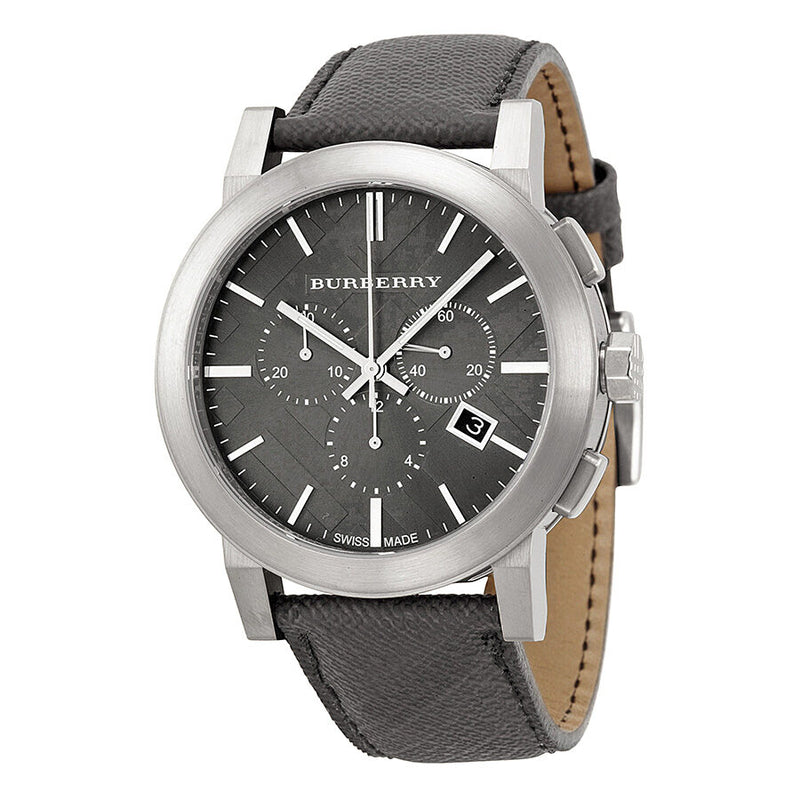 Burberry leather grey original watch strap bu9359 Clearance
