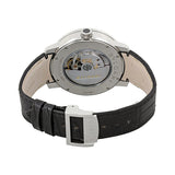 Bvlgari Bvlgari Automatic Black Dial Black Leather Men's Watch #101867 - Watches of America #2