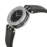 Bvlgari B Zero 1 Black Dial Black Leather Ladies Watch #BZ23BSCL - Watches of America #2