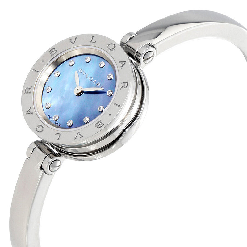 Bvlgari B.Zero 1 Blue Mother of Pearl Dial Ladies Watch #102473 - Watches of America #2