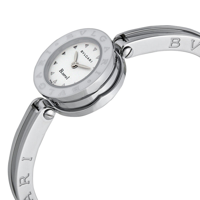 Bvlgari B.Zero1 White Dial Stainless Steel Ladies Watch #101912 - Watches of America #2