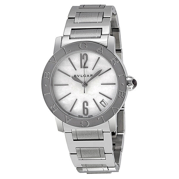 Bvlgari Bvlgari Automatic Mother of Pearl Dial Stainless Steel Ladies Watch BBL33WSSD#101889 - Watches of America