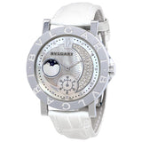 Bvlgari Bvlgari Moonphase Automatic Mother of Pearl Dial Ladies Watch #101718 - Watches of America