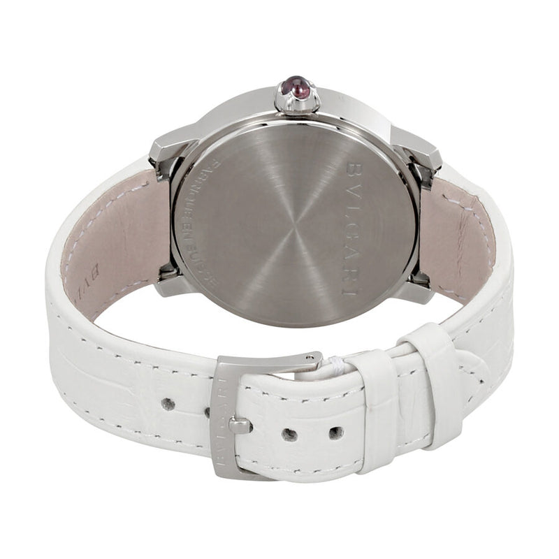 Bvlgari BVLGARI  Automatic White Mother of Pearl Diamond DialLadies Watch #102030 - Watches of America #3