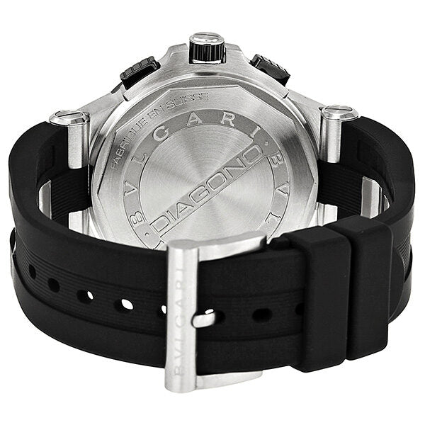 Bvlgari Diagono Chronograph Automatic Black Dial Men's Watch #DG42BSCVDCH - Watches of America #3