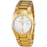 Bvlgari Ergon Silver Dial 18kt Yellow Gold Ladies Watch #EG30C6GGD - Watches of America