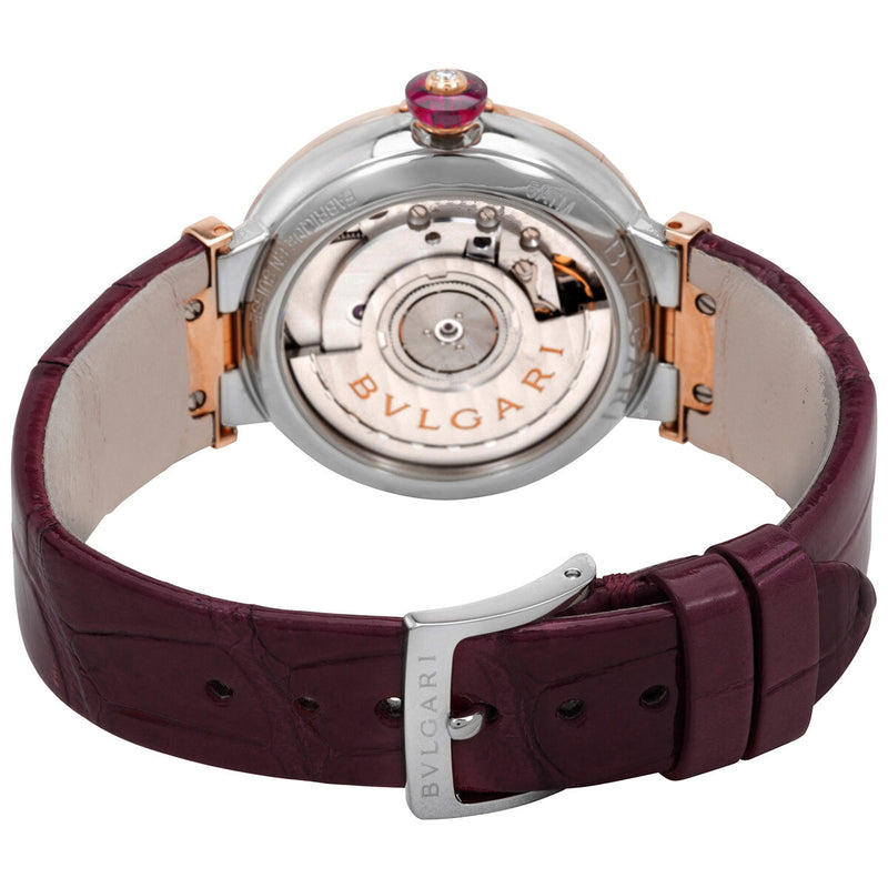 Bvlgari LVCEA Automatic Diamond Ladies Watch #102639 - Watches of America #3