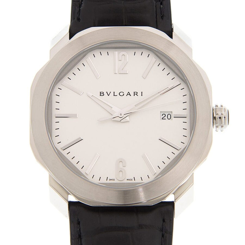 Bvlgari Octo Roma Automatic White Dial Watch #OC41C6SLD - Watches of America #2