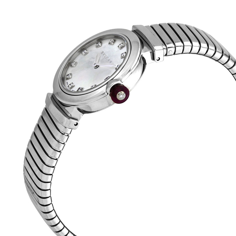 Bvlgari Quartz Diamond Ladies Watch #103101 - Watches of America #2