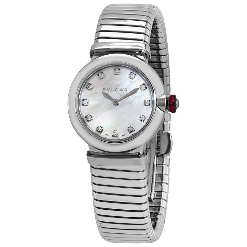 Bvlgari Quartz Diamond Ladies Watch #103101 - Watches of America