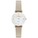 Emporio Armani Gianni T-Bar Leather Women's Watch  AR11041 - Watches of America