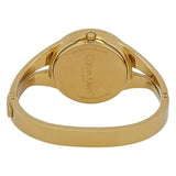 Calvin Klein Addict Black Dial Gold-tone Ladies Watch #K7W2S511 - Watches of America #3