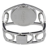 Calvin Klein Black Dial Stainless Steel Ladies Watch #K5U2S141 - Watches of America #3
