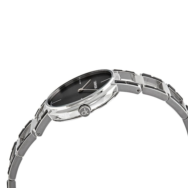 Calvin Klein Cheers Quartz Black Dial Watch #K8NX3UB1 - Watches of America #2
