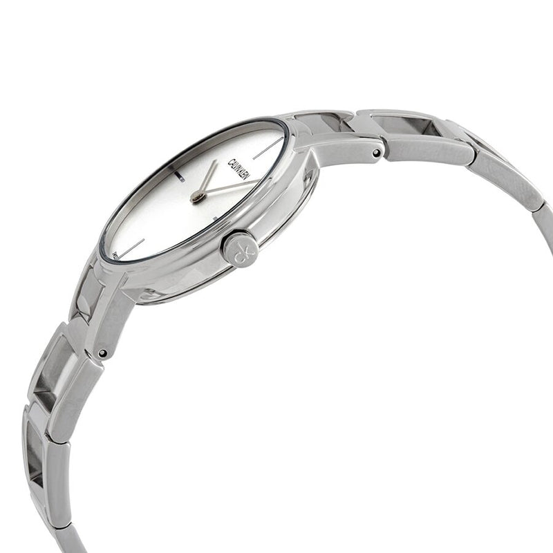 Calvin Klein Cheers Quartz Silver Dial Ladies Watch #K8N23146 - Watches of America #2