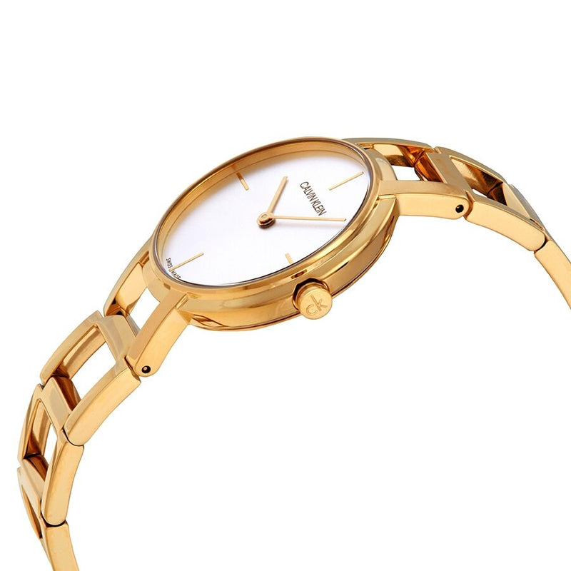 Calvin Klein Cheers Silver Dial Ladies Watch #K8N23546 - Watches of America #2