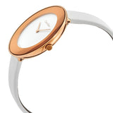 Calvin Klein Chic White Dial Ladies Watch #K7N236K2 - Watches of America #2