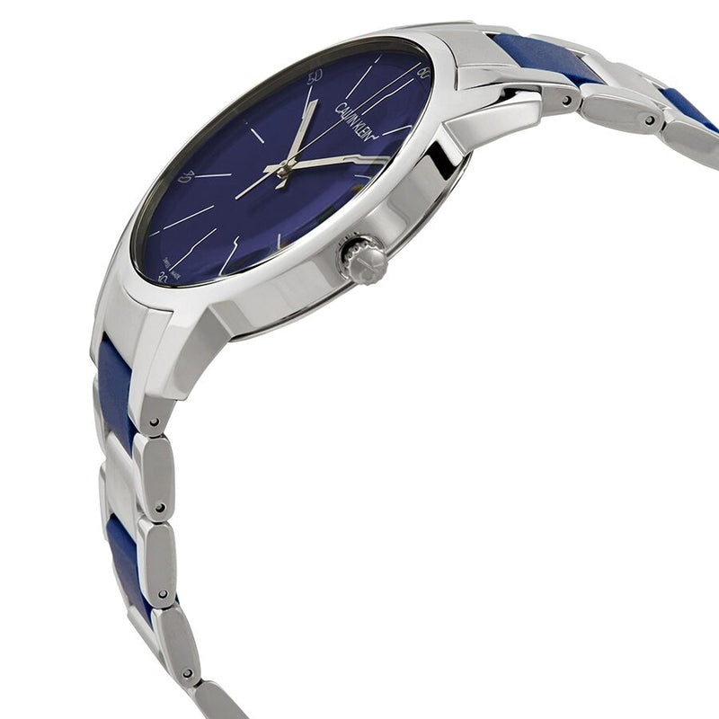 Calvin Klein City Extension Quartz Blue Dial Men's Watch #K2G2G1VN - Watches of America #2