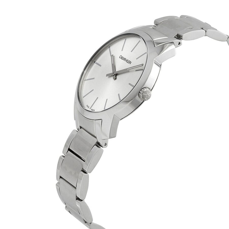 Calvin Klein City Extension Quartz Silver Dial Unisex Watch #K2G22146 - Watches of America #2