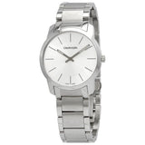 Calvin Klein City Extension Quartz Silver Dial Unisex Watch #K2G22146 - Watches of America