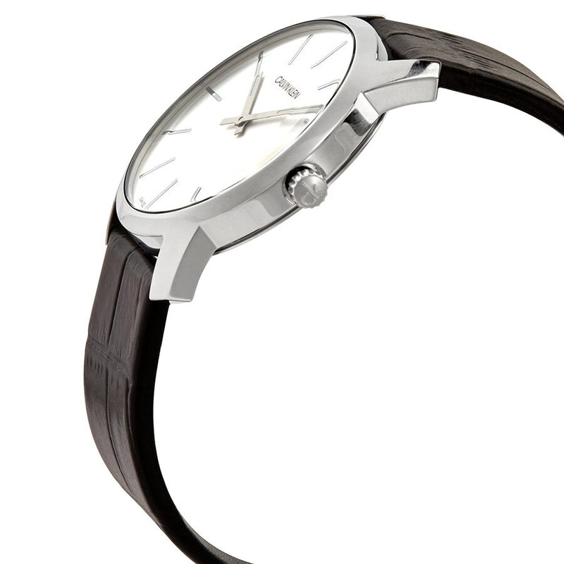 Calvin Klein City Extension Quartz Silver Dial Unisex Watch #K2G221C6 - Watches of America #2
