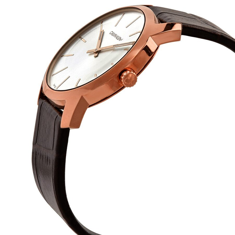 Calvin Klein City Extension Quartz Silver Dial Unisex Watch #K2G226G6 - Watches of America #2