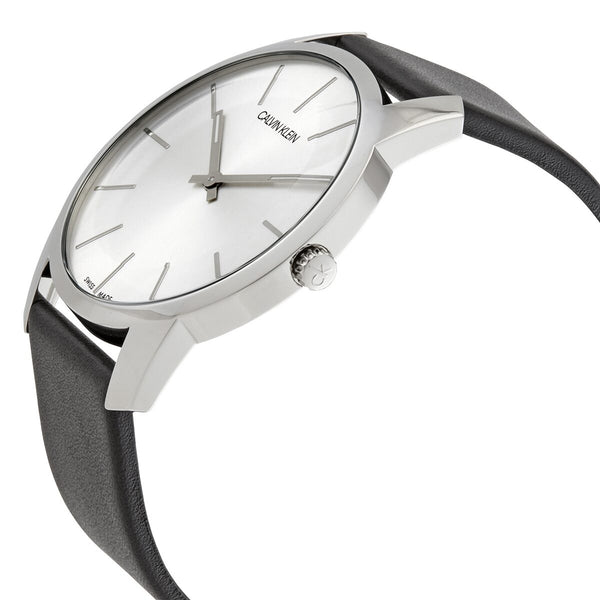 Calvin Klein City Quartz Silver Dial Men's Watch #K2G211C6 - Watches of America #2