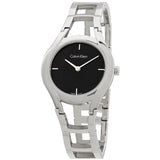 Calvin Klein Class Black Dial Ladies Watch #K6R23121 - Watches of America