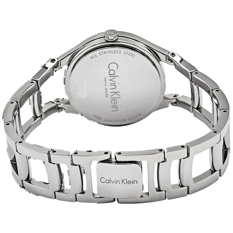 Calvin Klein Class Silver Dial Stainless Steel Ladies Watch #K6R23126 - Watches of America #3