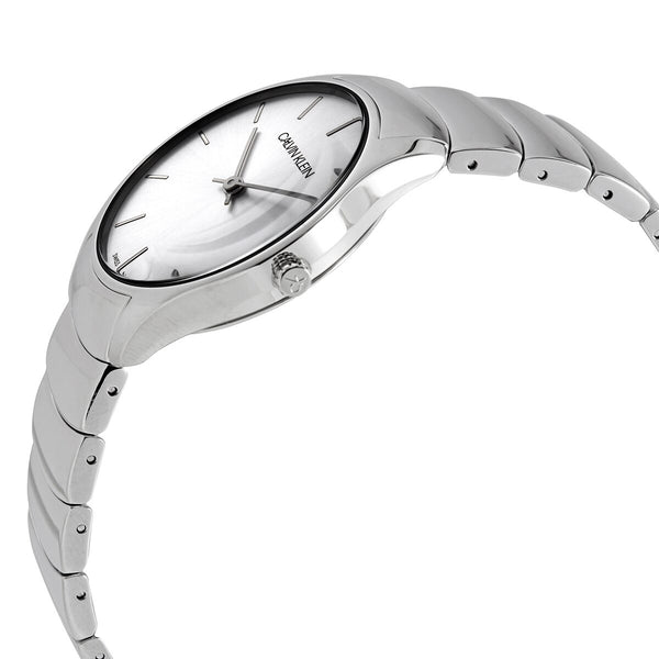 Calvin Klein Classic Quartz Silver Dial Ladies Watch #K4D22146 - Watches of America #2