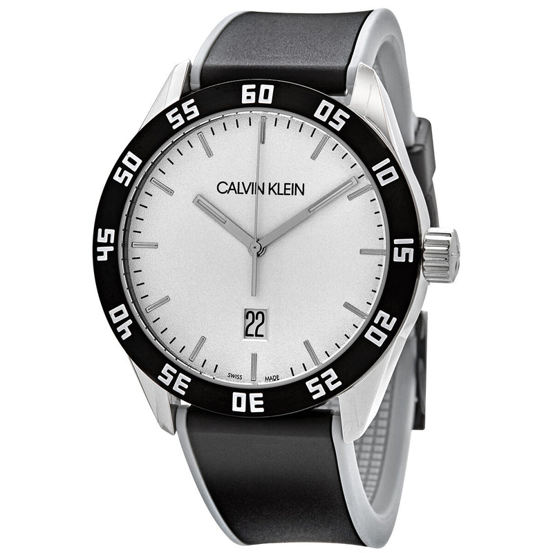 Calvin Klein Complete Quartz Silver Dial Men's Watch #K9R31CD6 - Watches of America