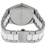 Calvin Klein Contra Quartz Silver Dial Ladies Watch #K9E211K6 - Watches of America #3