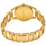Calvin Klein Dainty Quartz Silver Dial Gold-tone Ladies Watch #K7L23546 - Watches of America #3