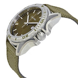 Calvin Klein Earth Green Dial Men's Nylon Watch #K5Y31XWL - Watches of America #2