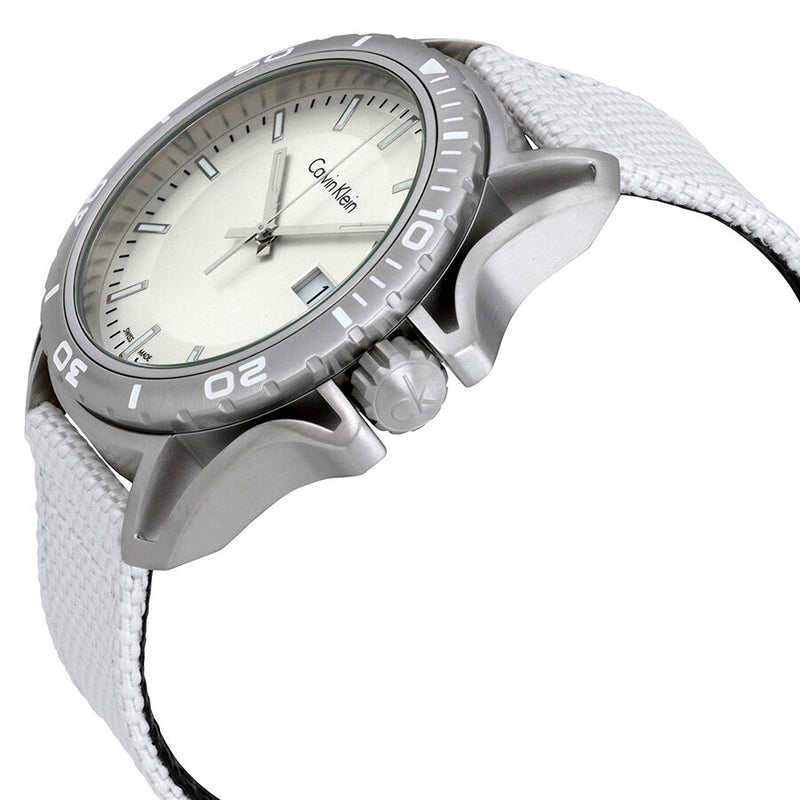 Calvin Klein Earth White Dial Men's Watch #K5Y31VK6 - Watches of America #2