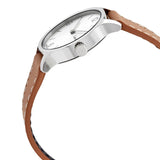 Calvin Klein Endless Silver Dial Brown Leather Ladies Watch #K7V231Z6 - Watches of America #2