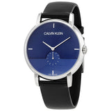 Calvin Klein Established Quartz Blue Dial Men's Watch #K9H2X1CN - Watches of America