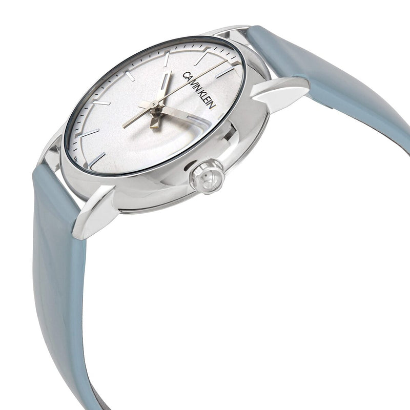Calvin Klein Established Quartz Silver Dial Ladies Watch #K9H231V6 - Watches of America #2