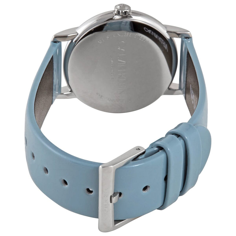 Calvin Klein Established Quartz Silver Dial Ladies Watch #K9H231V6 - Watches of America #3