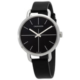 Calvin Klein Even Quartz Black Dial Ladies Watch #K7B231CZ - Watches of America