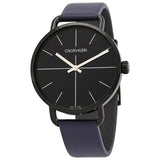 Calvin Klein Even Quartz Blue Dial Ladies Watch #K7B214VN - Watches of America